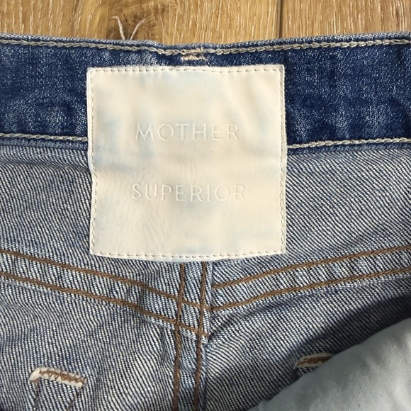 MOTHER Dutchie Short Fray Jean Shorts Size 27 (fits like 26) - Picture 9 of 12